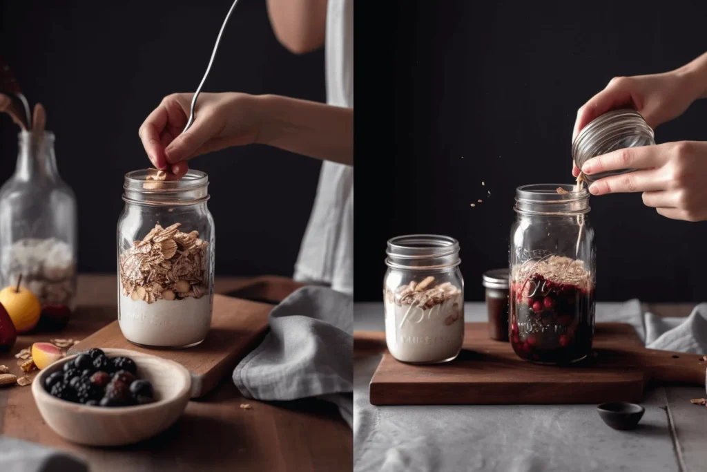 Step-by-step Easy Overnight Oats Recipe